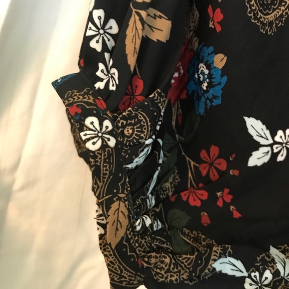 Blouse, floral boho style - Picture 5 of 5